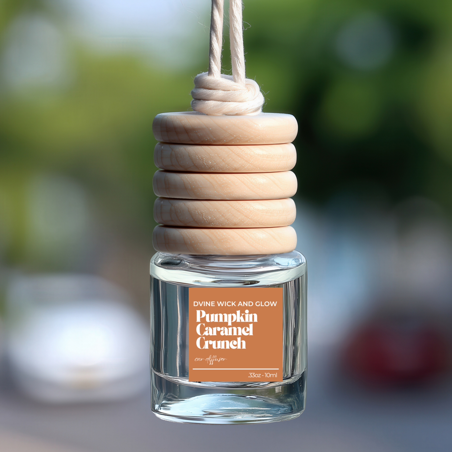 Pumpkin Caramel Drizzle Car Diffuser ~ Sweet pumpkin & Rich caramel