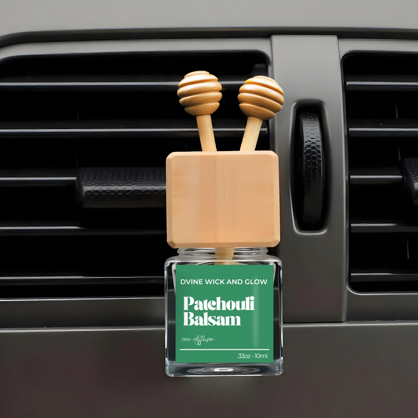 Patchouli Balsam Car Diffuser ~ Fresh Pine Needles & Earthy Patchouli