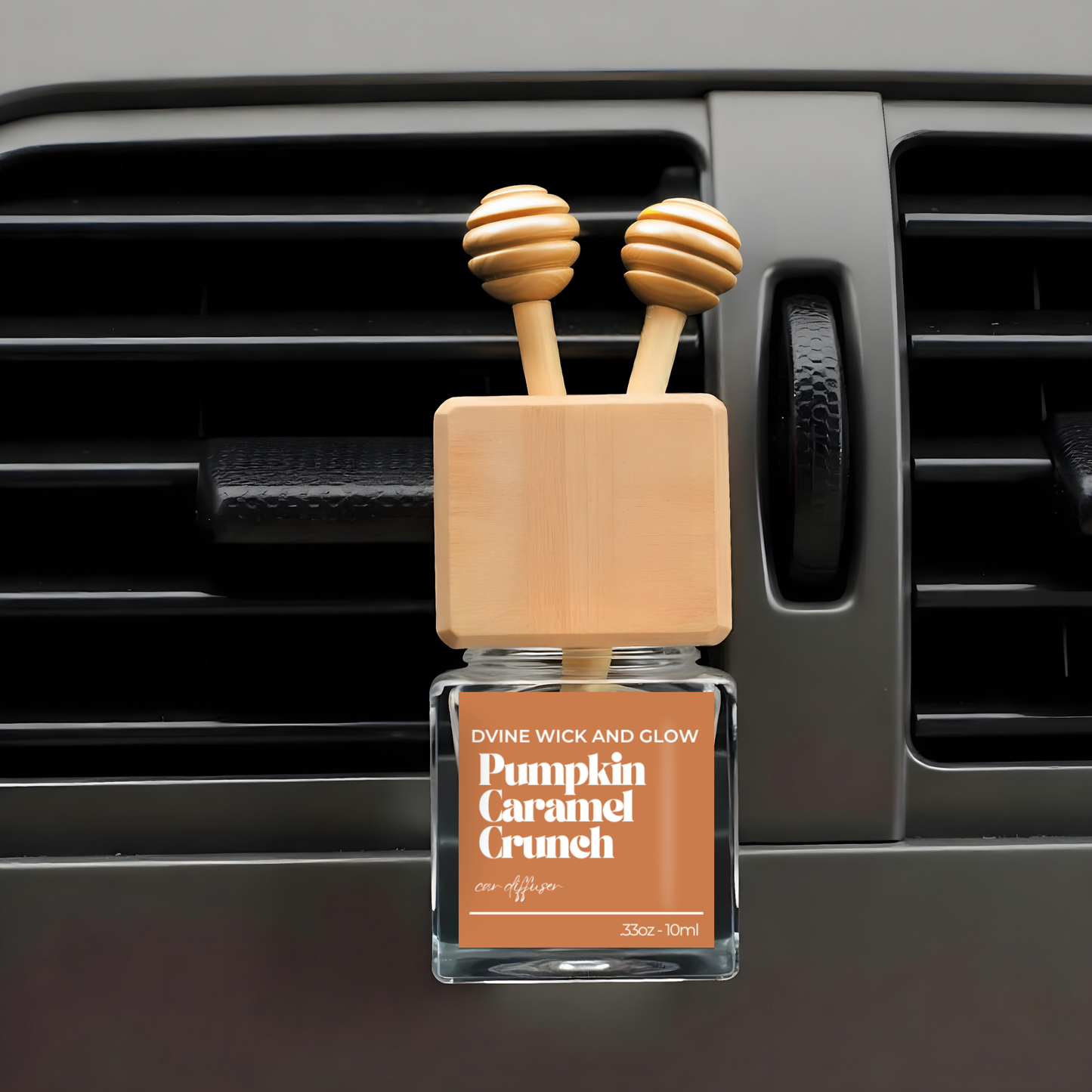 Pumpkin Caramel Drizzle Car Diffuser ~ Sweet pumpkin & Rich caramel