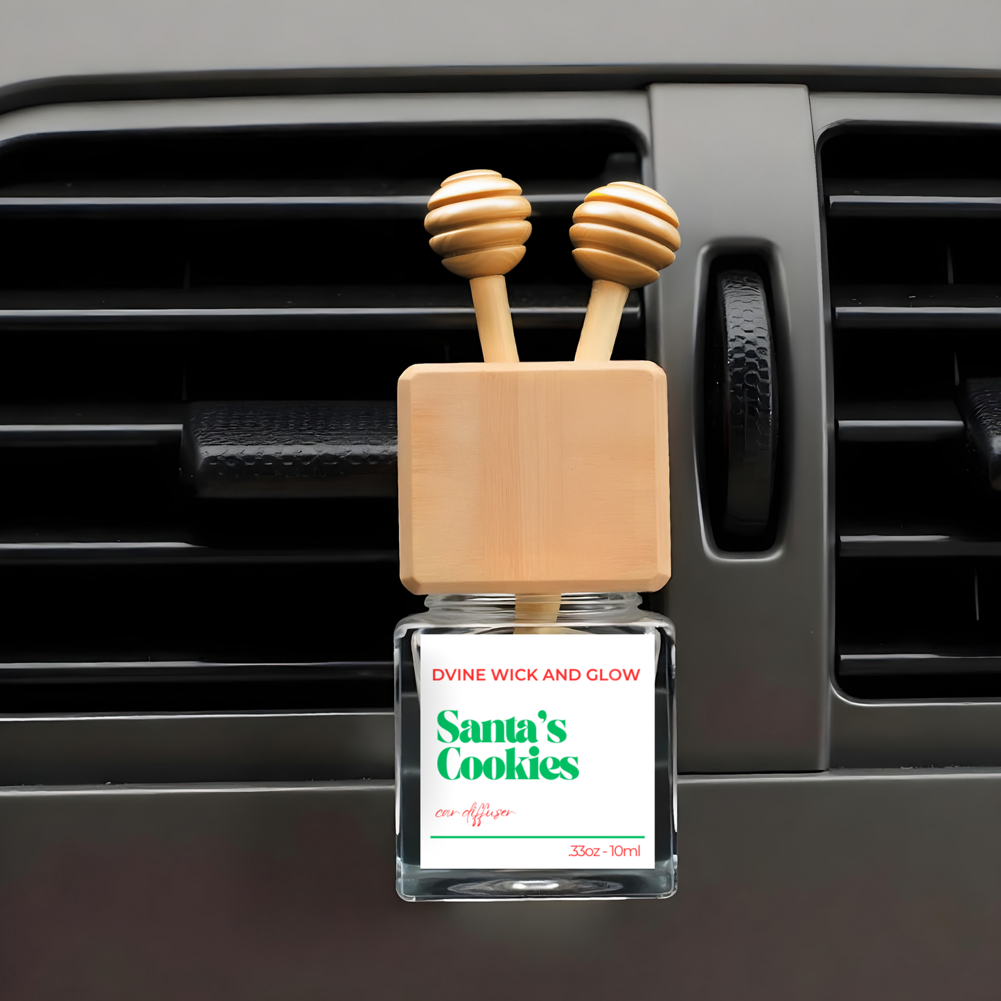Santa's Cookies Car Diffuser ~ Vanilla Buttery Cookies
