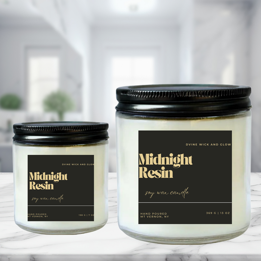 Midnight Resin - Spice, Leather and Sweetness
