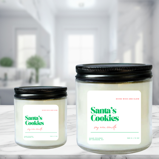 Santa's Cookies -Vanilla Buttery Cookies