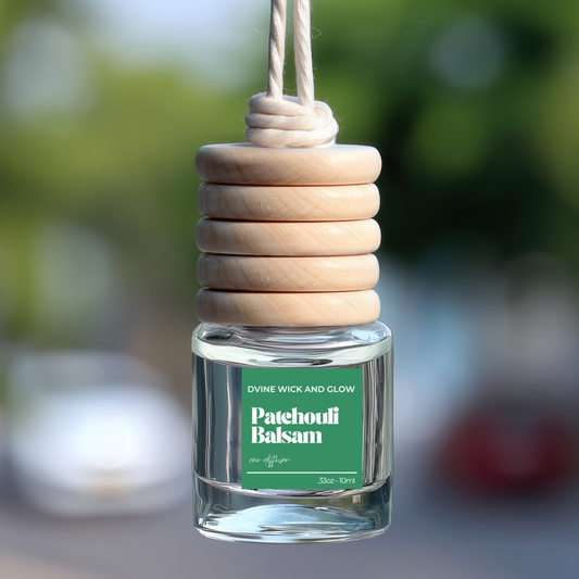Patchouli Balsam Car Diffuser ~ Fresh Pine Needles & Earthy Patchouli