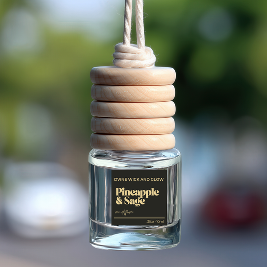 Pineapple & Sage Car Diffuser