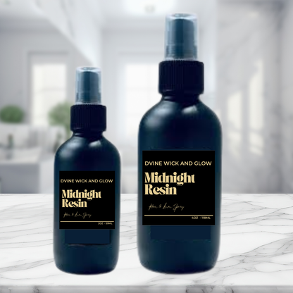 Midnight Resin Room & Linen Spray